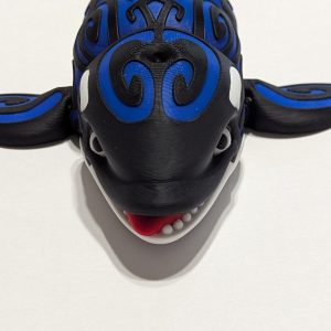 Tattooed Orca (Blue)